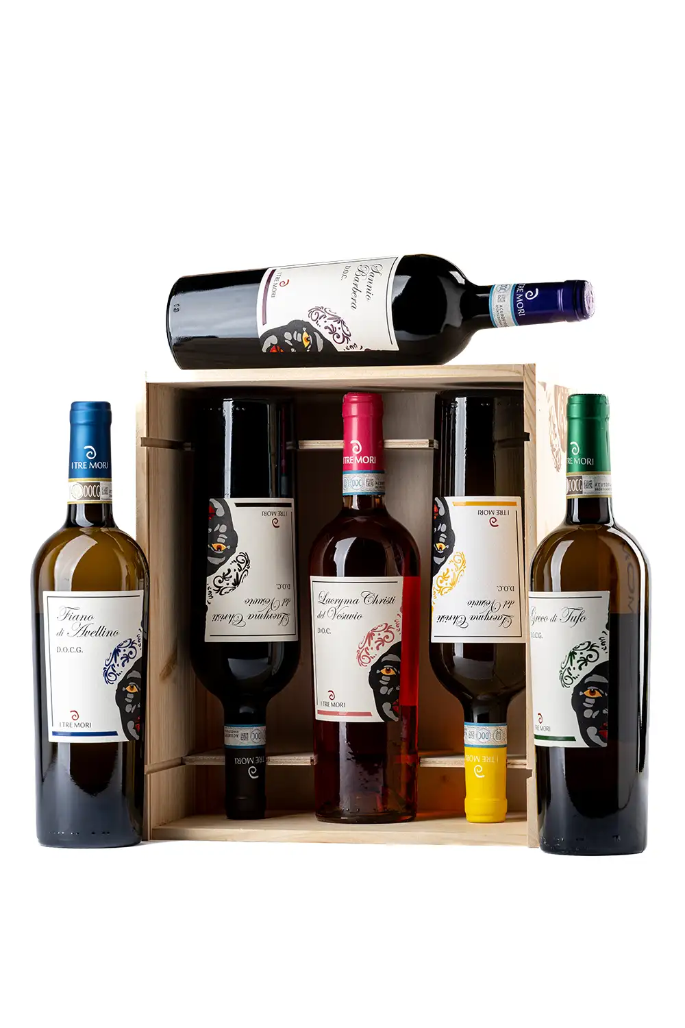 Confezione in legno da 6 bottiglie