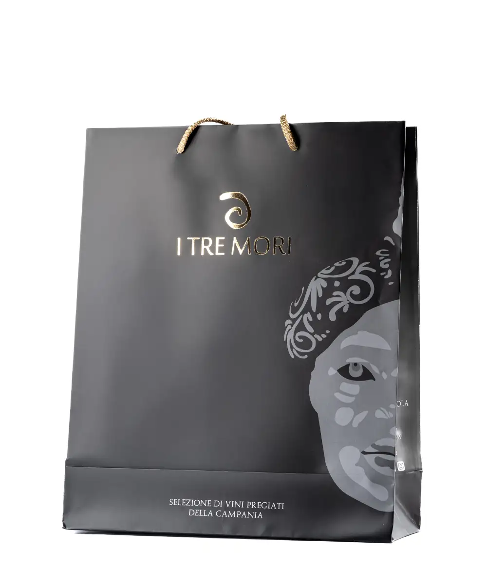 Confezione shopper da 1 a 3 bottiglie